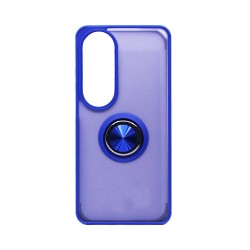 Case with Support Ring for Oppo A60 Smoked Blue Case with Support Ring for Oppo A60 Smoked Blue