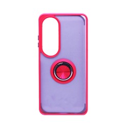 Case with Support Ring for Oppo A60 Smoked Red Case with Support Ring for Oppo A60 Smoked Red