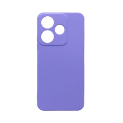 Capa de Silicone com Moldura de Câmera para Xiaomi Redmi 13 4G Roxo Capa de Silicone com Moldura de Câmera para Xiaomi Redmi 13 4G Roxo