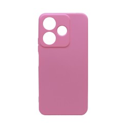 Capa de Silicone com Moldura de Câmera para Xiaomi Redmi 13 4G Rosa Capa de Silicone com Moldura de Câmera para Xiaomi Redmi 13 4G Rosa