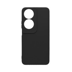 Capa de Silicone Macio com Moldura de Câmera para Huawei Honor 90 Smart/Honor X7B Preto Capa de Silicone Macio com Moldura de Câmera para Huawei Honor 90 Smart/Honor X7B Preto