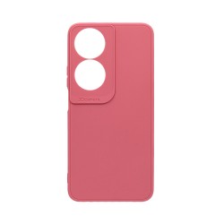Capa de Silicone Macio com Moldura de Câmera para Huawei Honor 90 Smart/Honor X7B Rosa Capa de Silicone Macio com Moldura de Câmera para Huawei Honor 90 Smart/Honor X7B Rosa