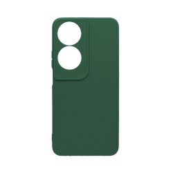 Capa de Silicone Macio com Moldura de Câmera para Huawei Honor 90 Smart/Honor X7B Verde Escuro Capa de Silicone Macio com Moldura de Câmera para Huawei Honor 90 Smart/Honor X7B Verde Escuro