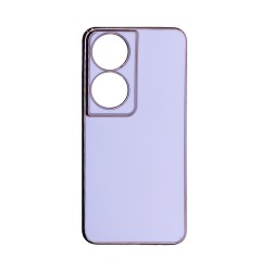 Capa de Silicone Designer com Moldura de Câmera para Huawei Honor 90 Smart Branco Capa de Silicone Designer com Moldura de Câmera para Huawei Honor 90 Smart Branco