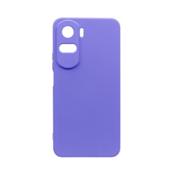Capa de Silicone com Moldura de Câmera para Huawei Honor 90 Lite Roxo Capa de Silicone com Moldura de Câmera para Huawei Honor 90 Lite Roxo