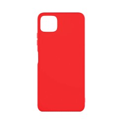 Capa de Silicone para Samsung Galaxy A22 5G Vermelho Capa de Silicone para Samsung Galaxy A22 5G Vermelho