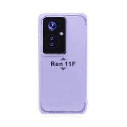Hard Silicone Case for Oppo Reno11 F Transparent Hard Silicone Case for Oppo Reno11 F Transparent