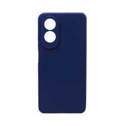 Soft Silicone Case with Camera Shield for Oppo A18 4G/A38 4G Dark Blue Soft Silicone Case with Camera Shield for Oppo A18 4G/A38 4G Dark Blue