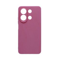 Capa de Silicone Macio com Moldura de Câmera para Xiaomi Redmi Note 13 4G Rosa Capa de Silicone Macio com Moldura de Câmera para Xiaomi Redmi Note 13 4G Rosa