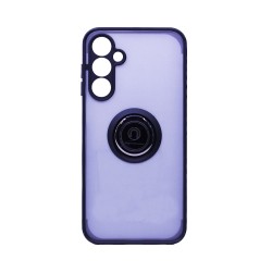 Case with Support Ring for Samsung Galaxy A25 5G Smoked Black Case with Support Ring for Samsung Galaxy A25 5G Smoked Black