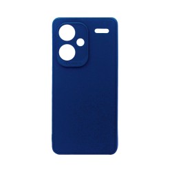Capa de Silicone Macio com Moldura de Câmera para Xiaomi Redmi Note 13 Pro Plus Azul Escuro Capa de Silicone Macio com Moldura de Câmera para Xiaomi Redmi Note 13 Pro Plus Azul Escuro