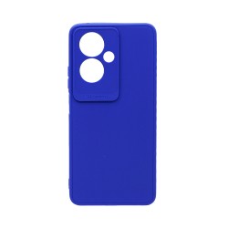 Soft Silicone Case with Camera Shield for Oppo A79 5G Dark Blue Soft Silicone Case with Camera Shield for Oppo A79 5G Dark Blue