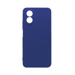 Silicone Case with Camera Shield for Oppo A38 4G/A18 Dark Blue Silicone Case with Camera Shield for Oppo A38 4G/A18 Dark Blue