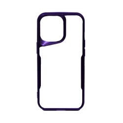 Transparent Hard Case for Apple iPhone 13 Pro Max Purple Transparent Hard Case for Apple iPhone 13 Pro Max Purple