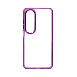 Transparent Silicone Case for Oppo A60 Pink Transparent Silicone Case for Oppo A60 Pink