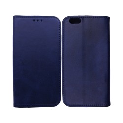 Leather Flip Cover with Internal Pocket for Apple iPhone 6 Plus Blue Leather Flip Cover with Internal Pocket for Apple iPhone 6 Plus Blue