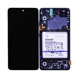 Touch+Display+Frame Samsung Galaxy A51 5G 2020/A516 (Con Batería) Service Pack Negro