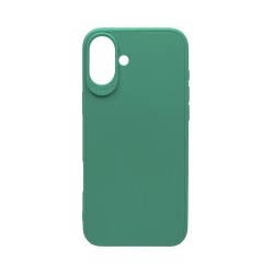 Soft Silicon Case for Apple iPhone 16 Plus Dark Green Soft Silicon Case for Apple iPhone 16 Plus Dark Green