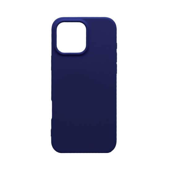 Funda de Silicona para Apple iPhone 16 Pro Max Azul Oscuro