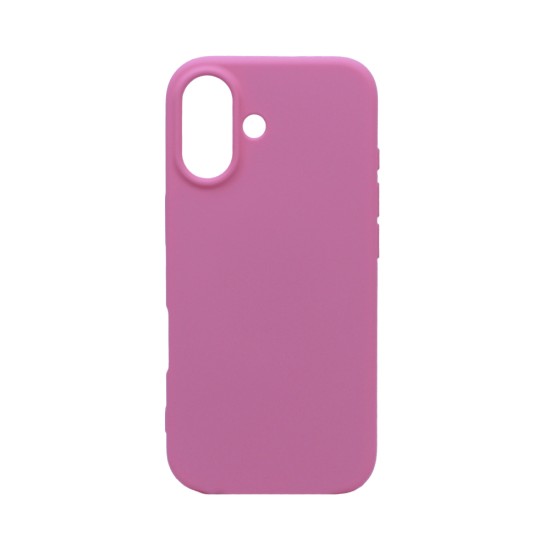 Funda de Silicona para Apple iPhone 16 Plus Rosa