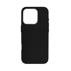 Silicone Case for Apple iPhone 16 Pro Max Black Silicone Case for Apple iPhone 16 Pro Max Black