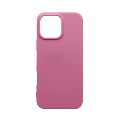 Silicone Case for Apple iPhone 16 Pro Pink Silicone Case for Apple iPhone 16 Pro Pink