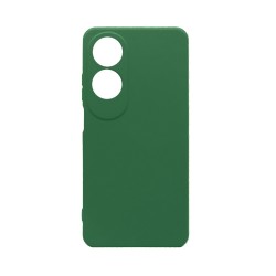 Silicone Case with Camera Shield for Oppo A60 Dark Green Silicone Case with Camera Shield for Oppo A60 Dark Green