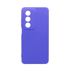 Capa de Silicone com Moldura de Câmera para Oppo A80 5G Roxo Capa de Silicone com Moldura de Câmera para Oppo A80 5G Roxo