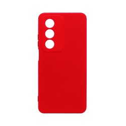 Capa de Silicone com Moldura de Câmera para Oppo A80 5G Vermelho Capa de Silicone com Moldura de Câmera para Oppo A80 5G Vermelho