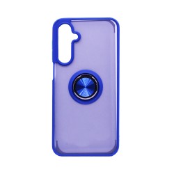 Capa com Anel de Suporte para Samsung Galaxy A16 Azul Fumado Capa com Anel de Suporte para Samsung Galaxy A16 Azul Fumado