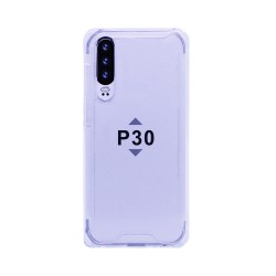 Capa de Silicone Dura para Huawei P30 Transparente Capa de Silicone Dura para Huawei P30 Transparente