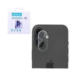 Apokin Tempered Glass Camera Lens Protector for Apple iPhone 16/16 Plus Transparent Apokin Tempered Glass Camera Lens Protector for Apple iPhone 16/16 Plus Transparent