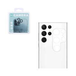 Protetor de Lente de Câmera de Vidro Temperado Para Samsung Galaxy S23 Ultra Transparente Protetor de Lente de Câmera de Vidro Temperado Para Samsung Galaxy S23 Ultra Transparente