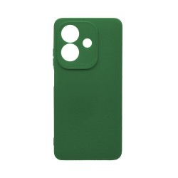 Soft Silicone Case with Camera Shield for Oppo A40 Dark Green Soft Silicone Case with Camera Shield for Oppo A40 Dark Green