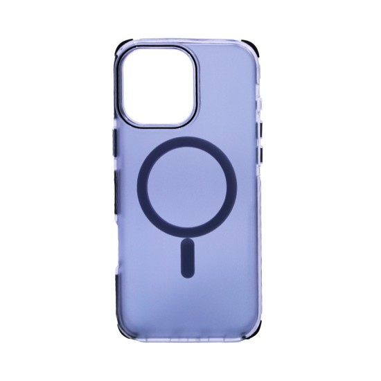 Capa de Silicone Designer Magnética para Apple iPhone 16 Pro Max Preto