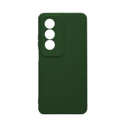 Soft Silicone Case with Camera Shield for Oppo A80 Dark Green Soft Silicone Case with Camera Shield for Oppo A80 Dark Green