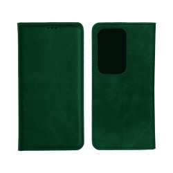 Leather Flip Cover with Internal Pocket For Oppo A80 5G Green Leather Flip Cover with Internal Pocket For Oppo A80 5G Green
