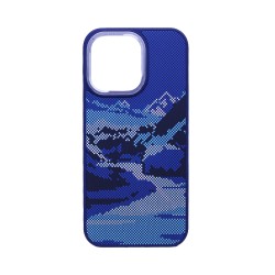Mountain Design Hard Case for Apple iPhone 12 Pro Max Blue