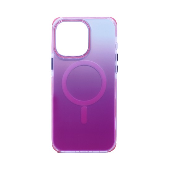 Designer Magnetic Hard Case for Apple iPhone 15 Pro Max Gradient Pink