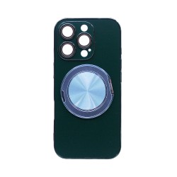 Designer Hard Case with Support and Camera Protection for Apple iPhone 16 Pro Green Designer Hard Case with Support and Camera Protection for Apple iPhone 16 Pro Green