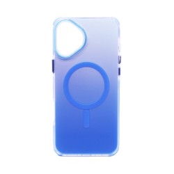 Designer Magnetic Hard Case for Apple iPhone 16 Plus Gradient Blue
