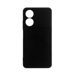 Silicone Case with Camera Shield for ZTE Blade A34 Black Silicone Case with Camera Shield for ZTE Blade A34 Black