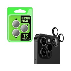Protetor de Vidro da Câmera Traseira para Apple iPhone 13 Pro/iPhone 13 Pro Max Preto