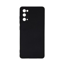 Silicone Case with Camera Shield for Samsung Galaxy S20 Black Silicone Case with Camera Shield for Samsung Galaxy S20 Black