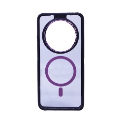 Designer Magnetic Hard Case for Xiaomi Redmi 14C Black Purple Designer Magnetic Hard Case for Xiaomi Redmi 14C Black Purple
