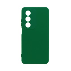 Silicone Case with Camera Shield for Oppo A80 5G Dark Green Silicone Case with Camera Shield for Oppo A80 5G Dark Green