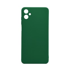 Silicone Case with Camera Shield for Samsung Galaxy A06 Dark Green Silicone Case with Camera Shield for Samsung Galaxy A06 Dark Green