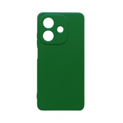 Silicone Case with Camera Shield for Oppo A40 Dark Green Silicone Case with Camera Shield for Oppo A40 Dark Green