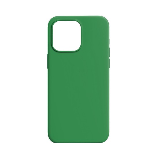 Capa de Silicone para Apple iPhone 15 Pro Max Verde Escuro