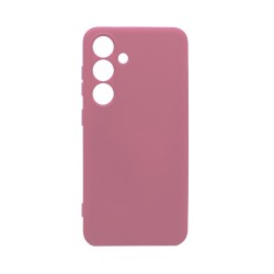 Silicone Case with Camera Shield for Samsung Galaxy S25 Plus Pink Silicone Case with Camera Shield for Samsung Galaxy S25 Plus Pink